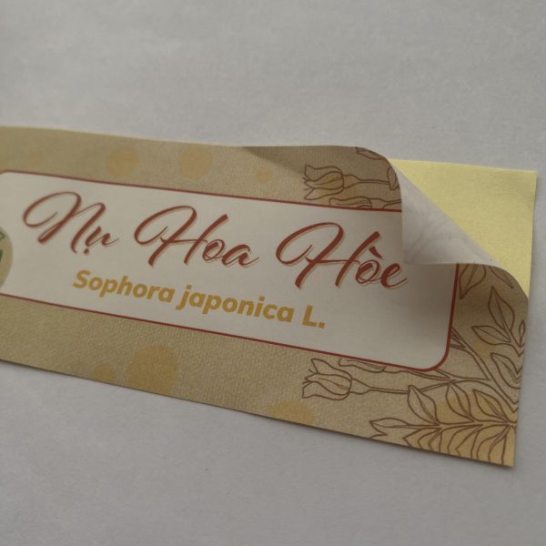 In Decal Giấy Kraft Vintage