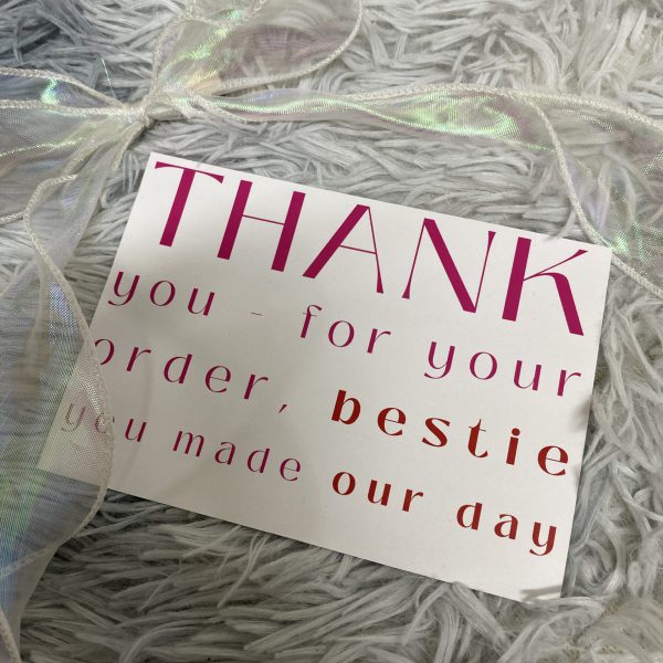Thiệp Cảm Ơn / Thank You Card