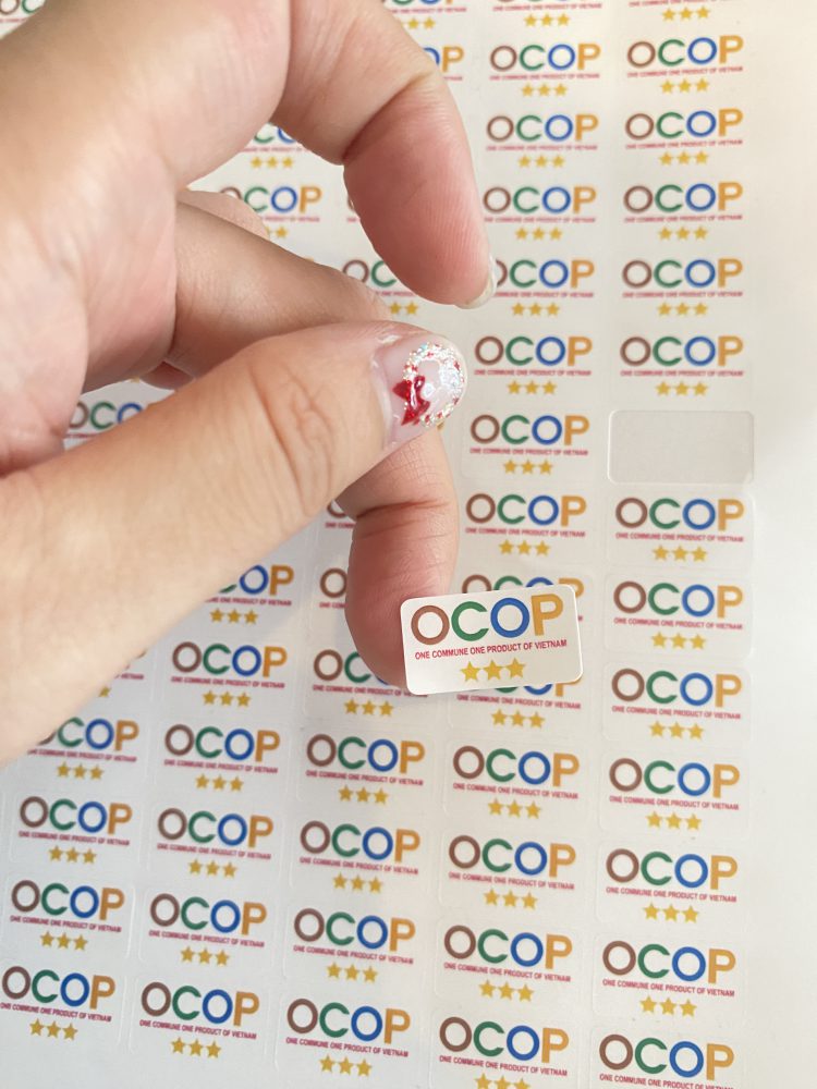 In tag mác quần áo thời trang cao cấp In Sáng Tạo 03