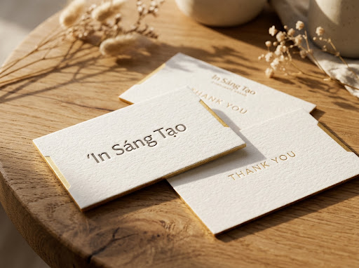 Minh họa danh thiếp in theo yêu cầu